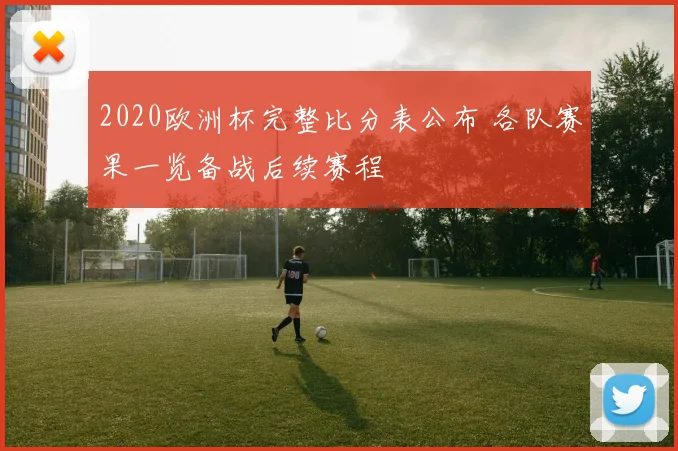 2020欧洲杯完整比分表公布 各队赛果一览备战后续赛程